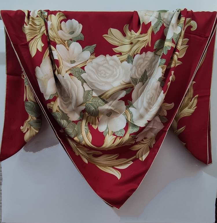 روسری ابریشم ژاکارد وارداتی