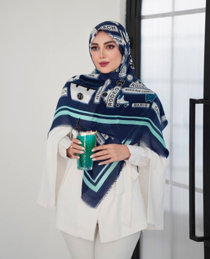 روسری نخ مودال تابستانی