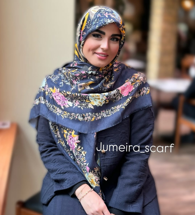 روسری زنانه نخ مودال تابستانه