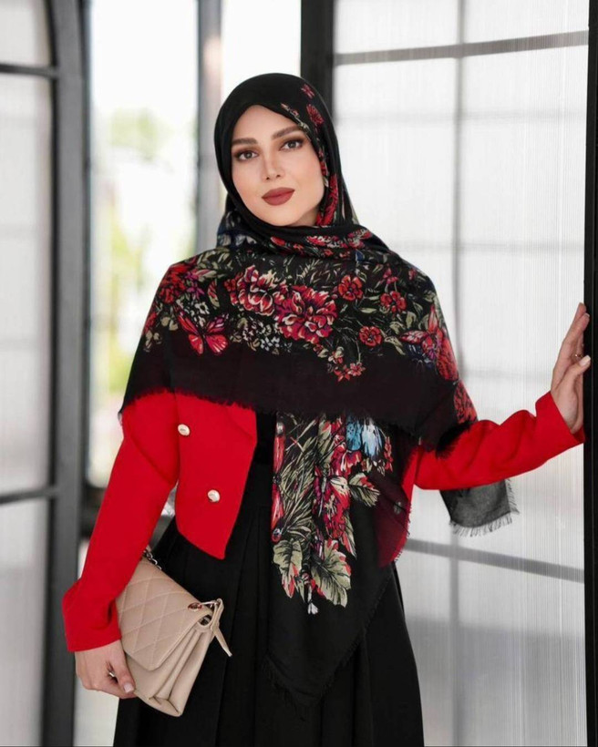 روسری نخ مودال تابستانی