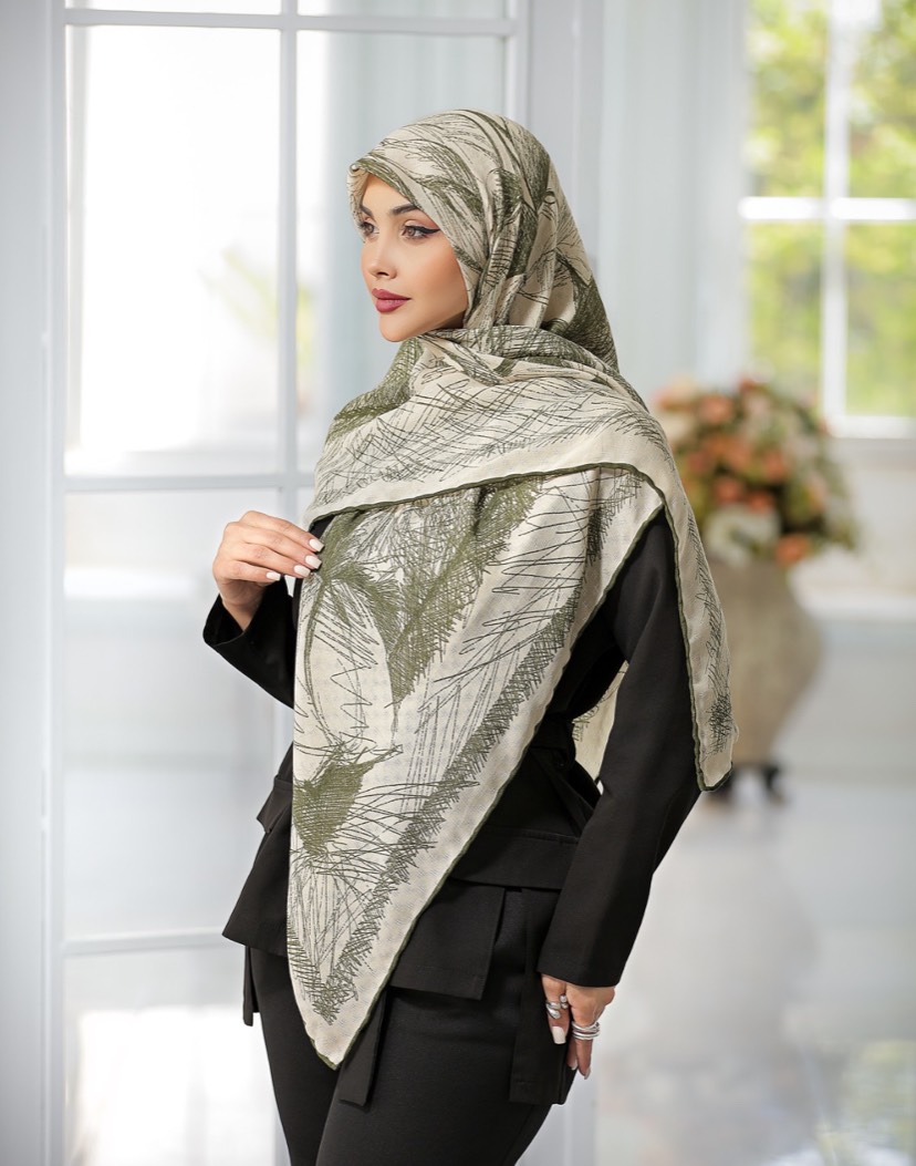 روسری گارزا دور دستدوز
