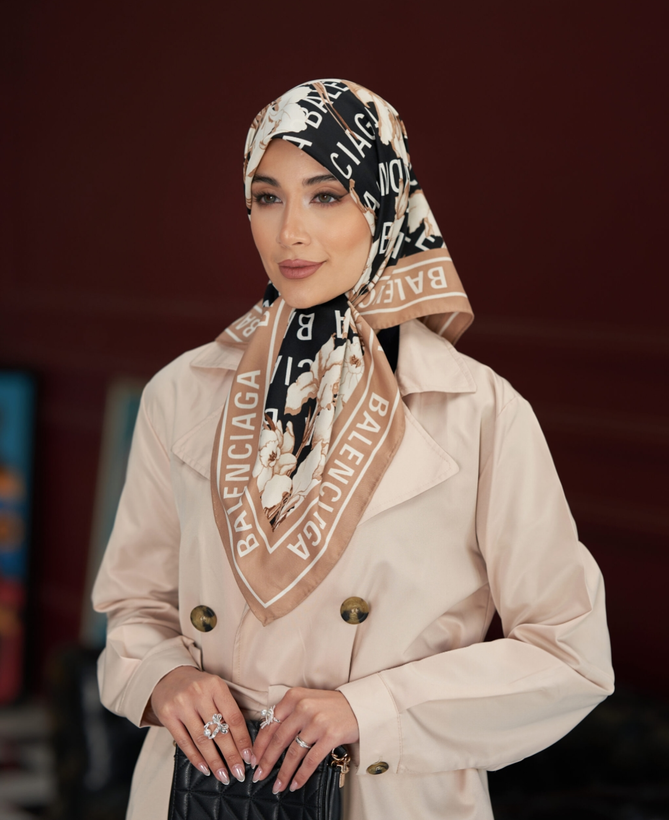 روسری ابریشم توییل