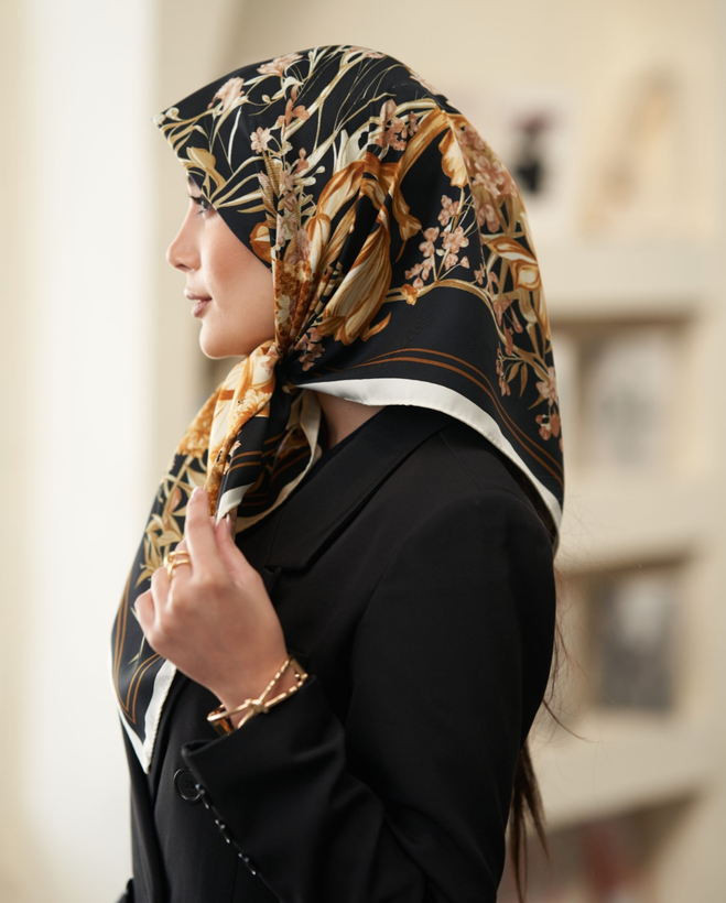 روسری ابریشم توییل