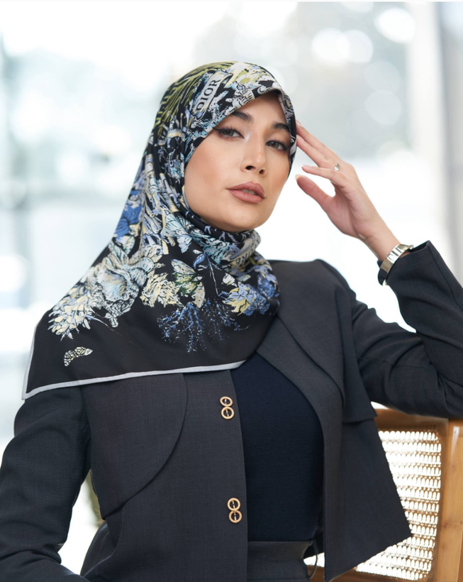 روسری ابریشم توییل