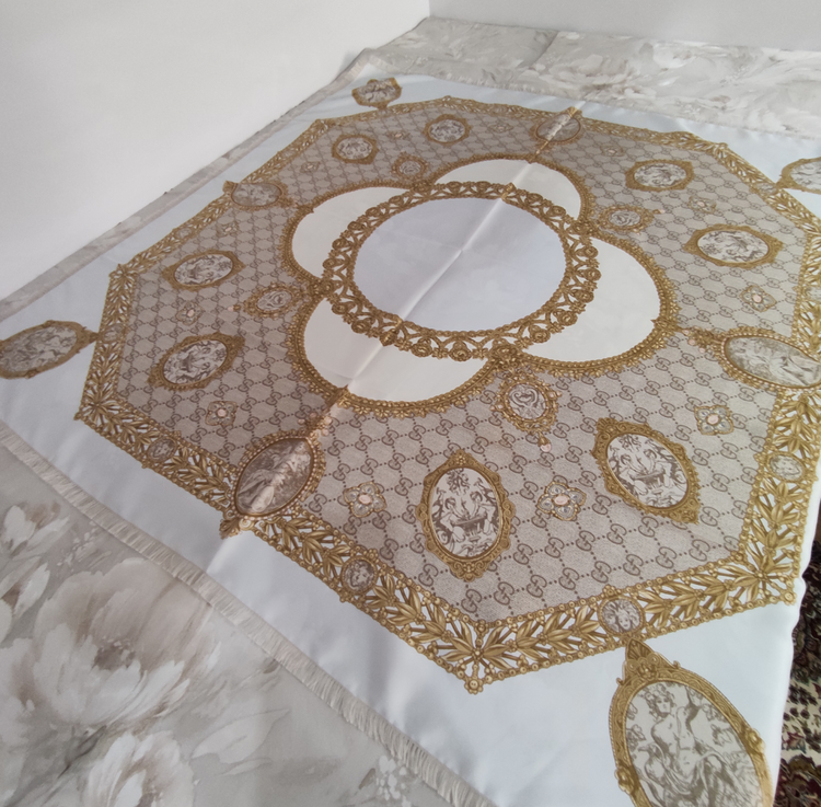 روسری ابریشم توئیل وارداتی
