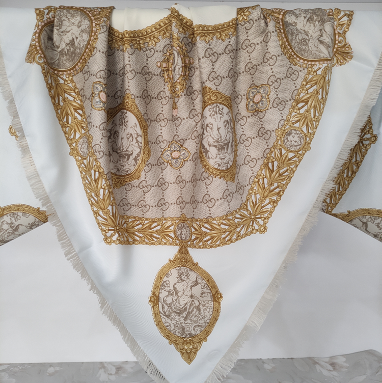 روسری ابریشم توئیل وارداتی