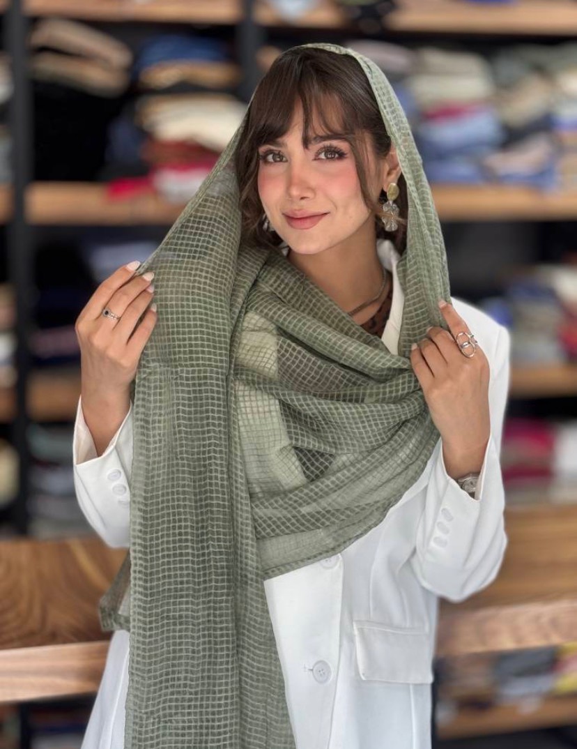 شال حریر ابریشم