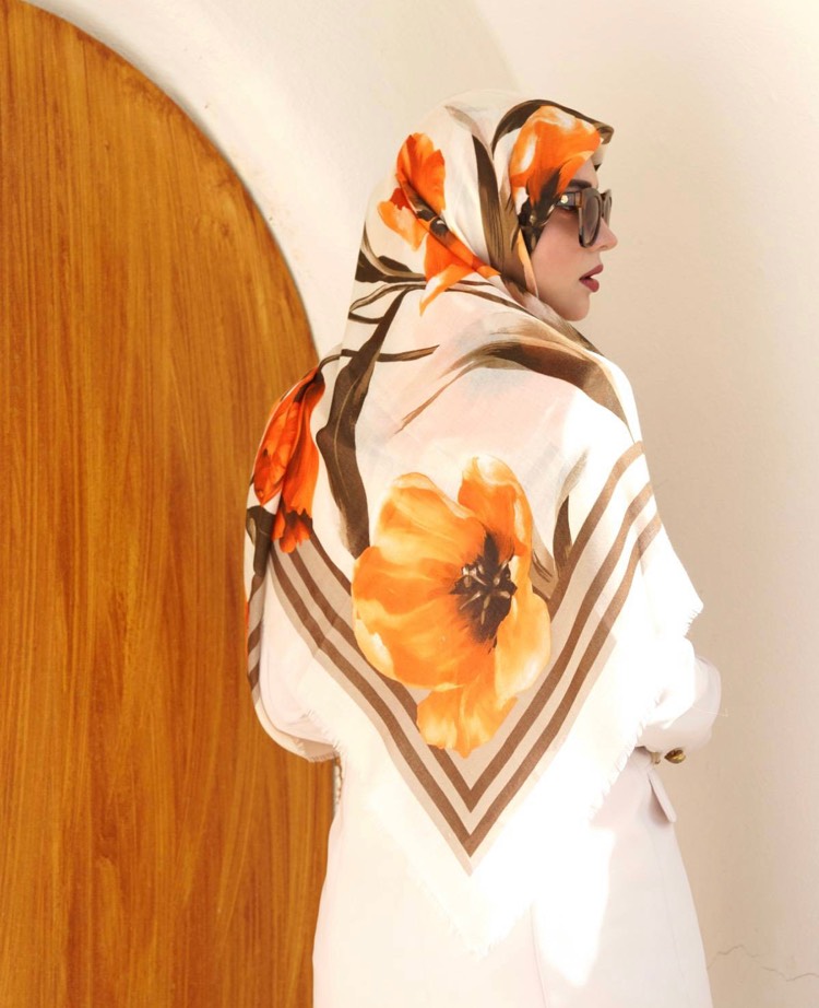 روسری نخی یونیک تابستانی