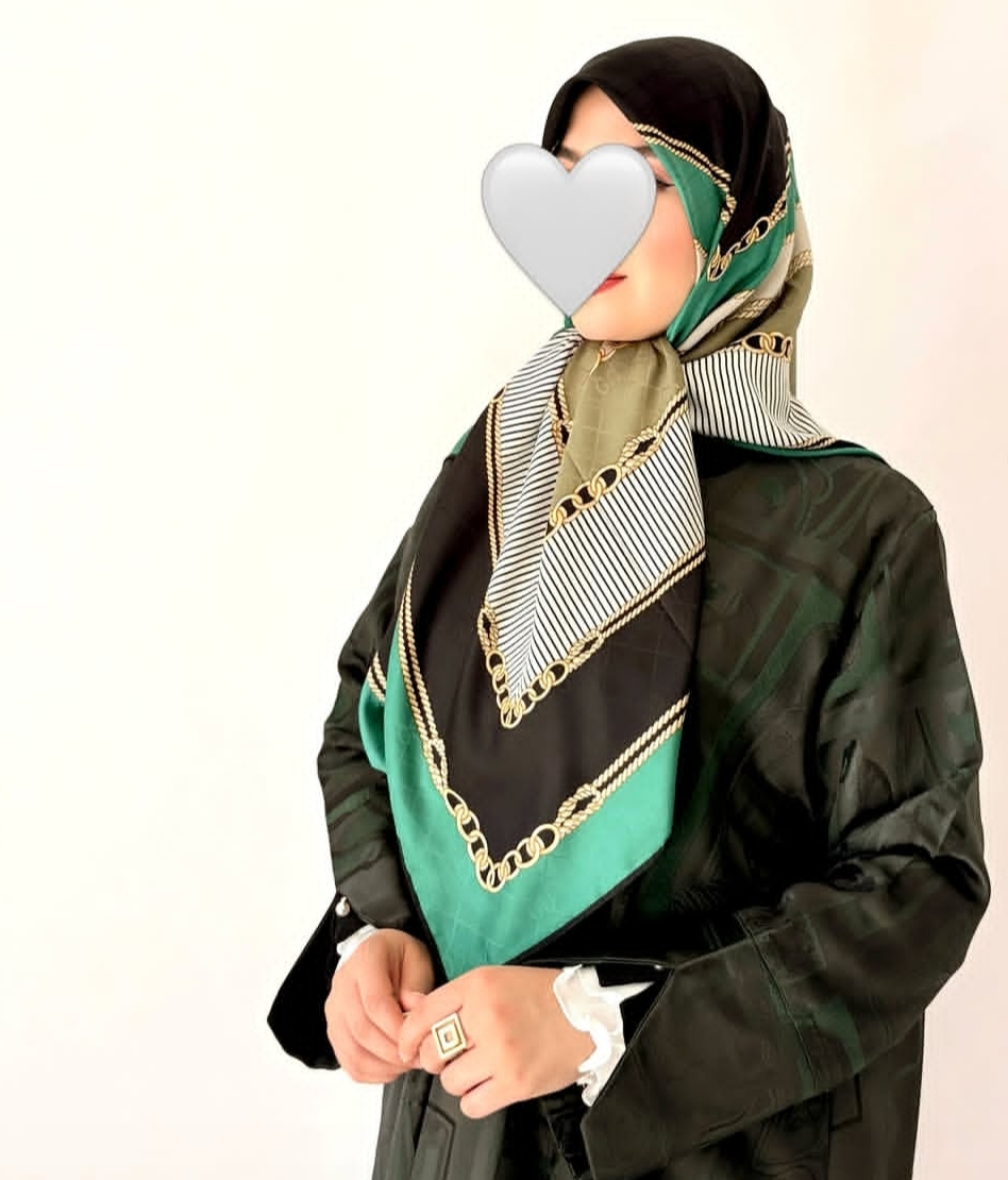 روسری ابریشم ژاکارد وارداتی