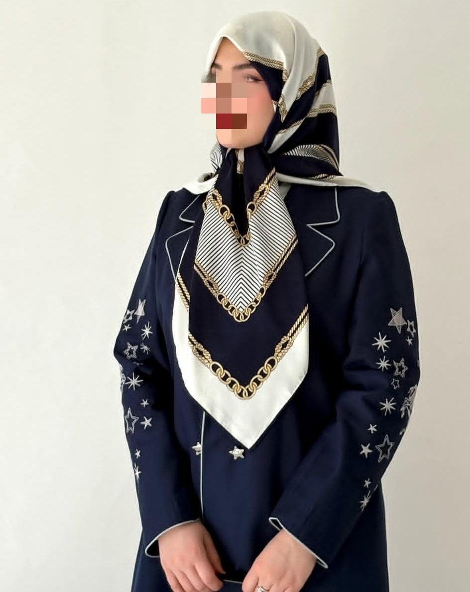 روسری ابریشم ژاکارد وارداتی
