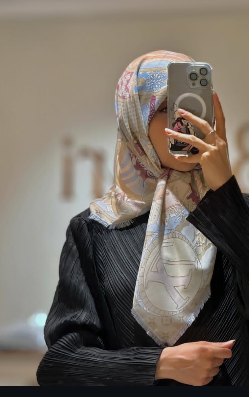روسری ابریشم توییل ریشه سوزنی وارداتی