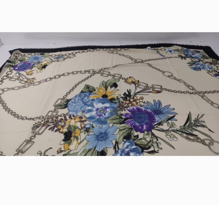روسری نخی خنک وارداتی دور ریش