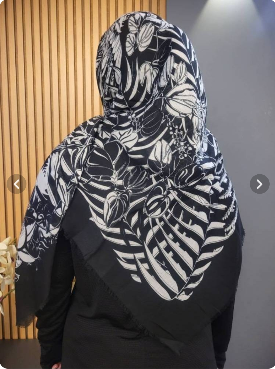 روسری نخی خنک وارداتی دور ریش