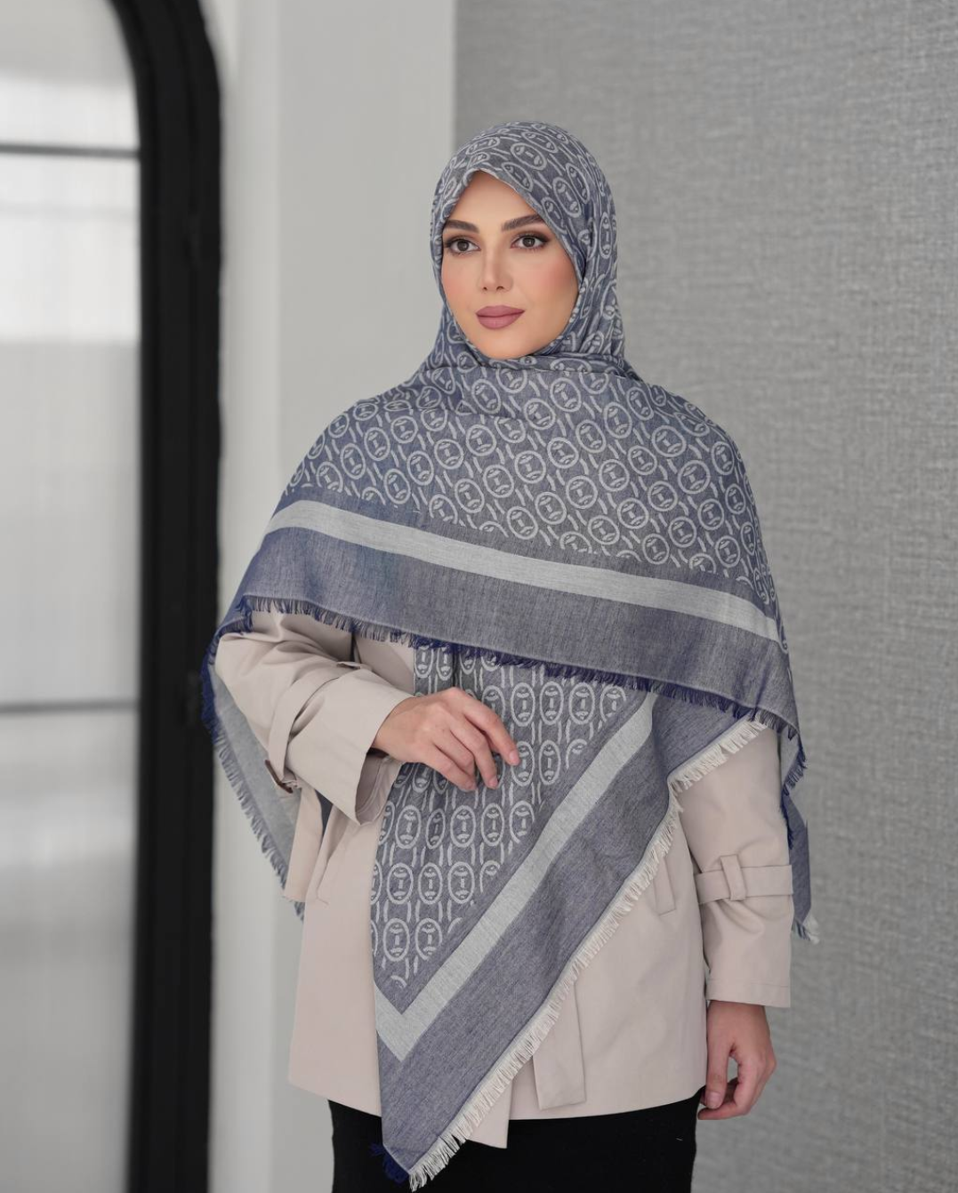 روسری زنانه کشمیر پاییزه