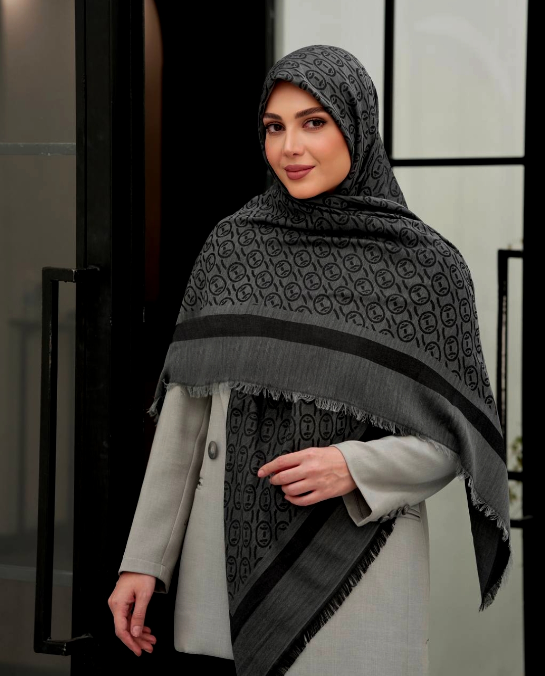روسری زنانه کشمیر پاییزه