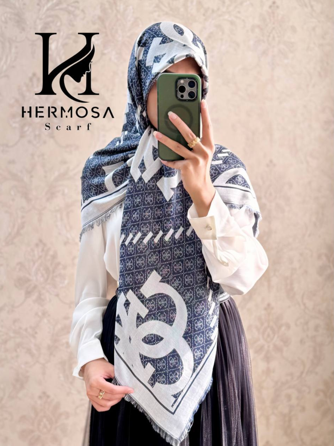 روسری کشمیر پاییزه وارداتی