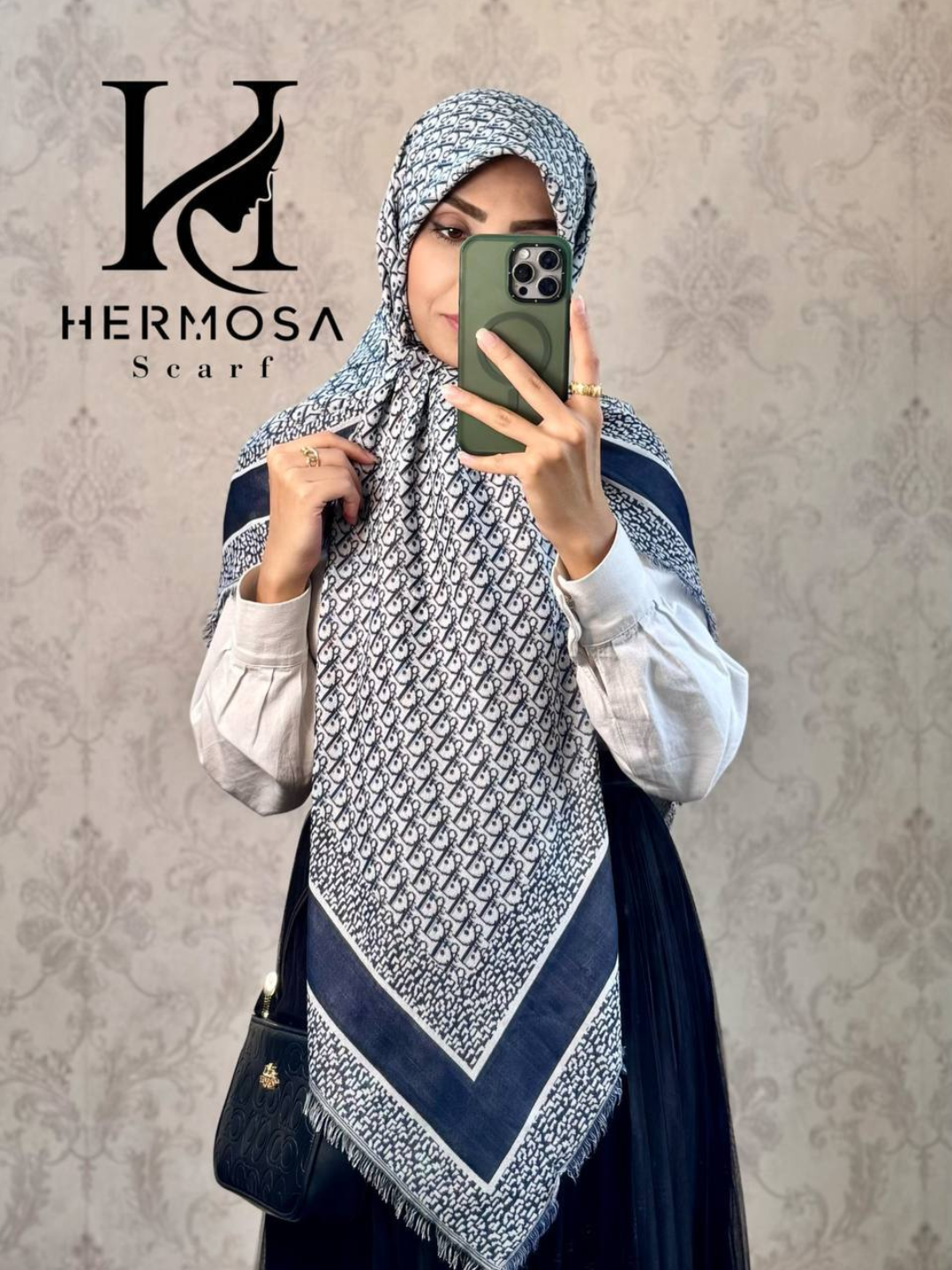 روسری کشمیر پاییزه وارداتی