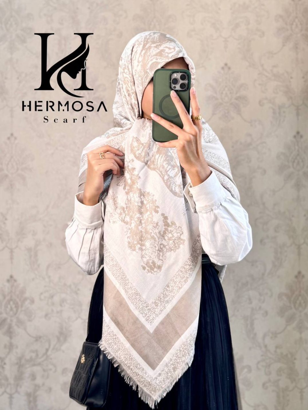 روسری کشمیر پاییزه وارداتی
