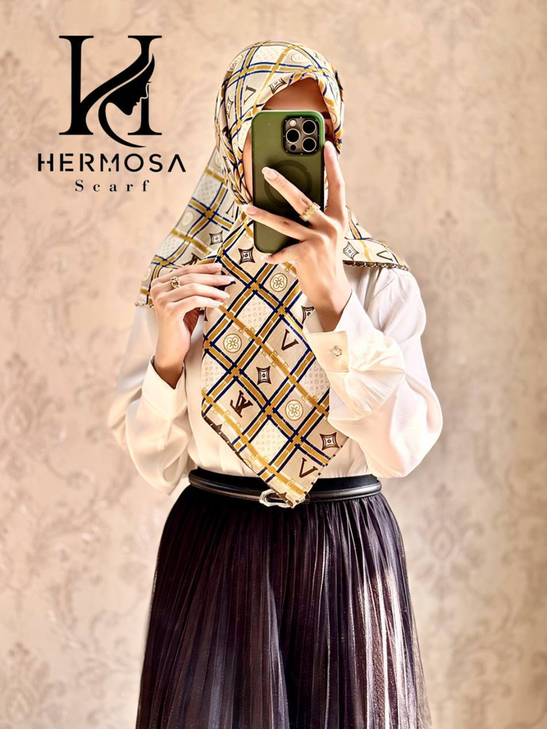 روسری کشمیر پاییزه