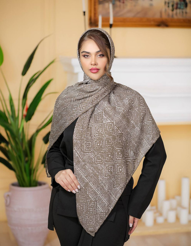 روسری نخ کشمیر پاییزه