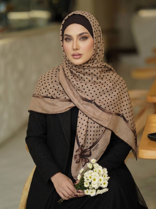 روسری نخ کشمیر پاییزه