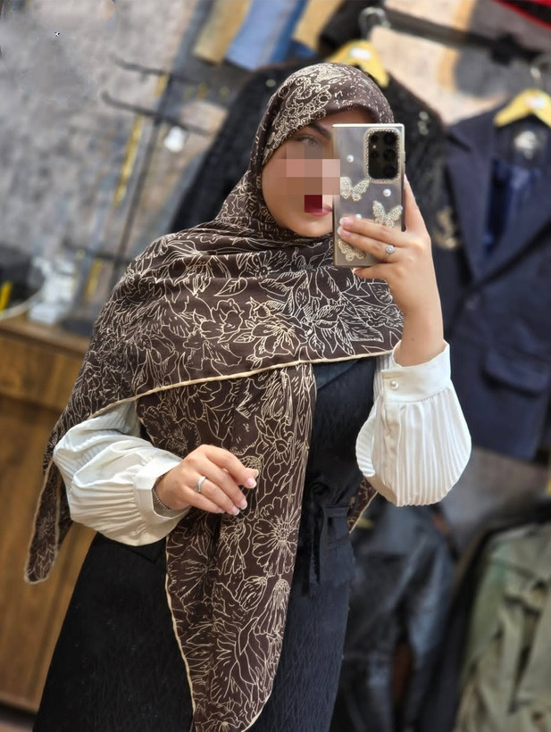 روسری نخ کشمیر پاییزه