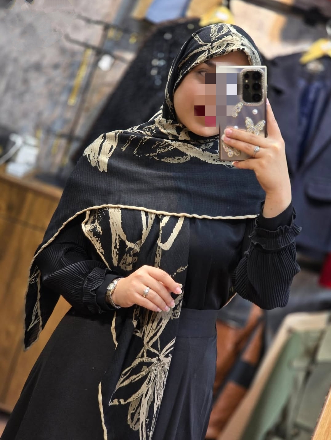 روسری نخ کشمیر پاییزه
