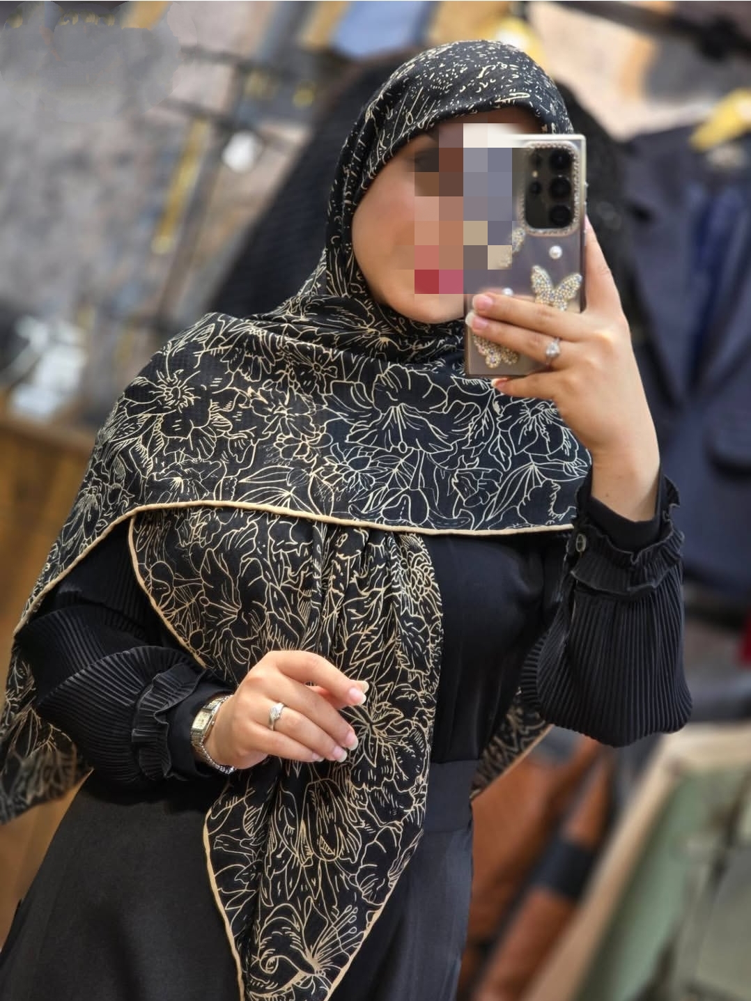 روسری نخ کشمیر پاییزه