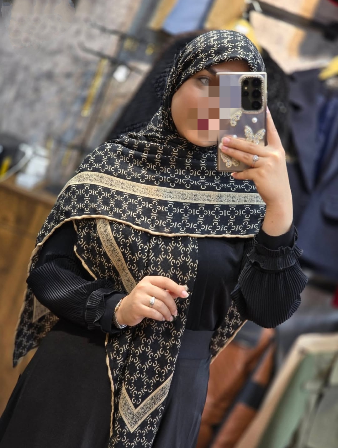 روسری نخ کشمیر پاییزه