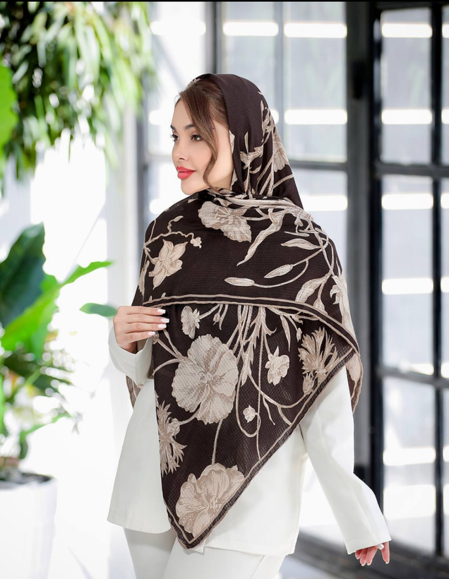 روسری نخ کشمیر پاییزه