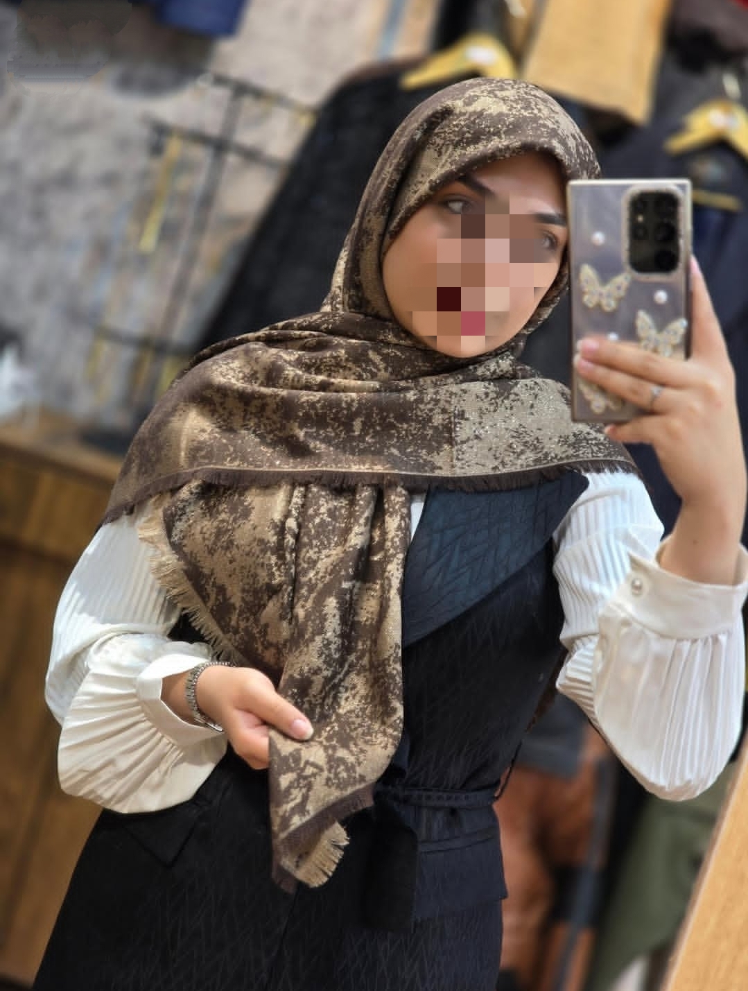 روسری کشمیر شاین وارداتی