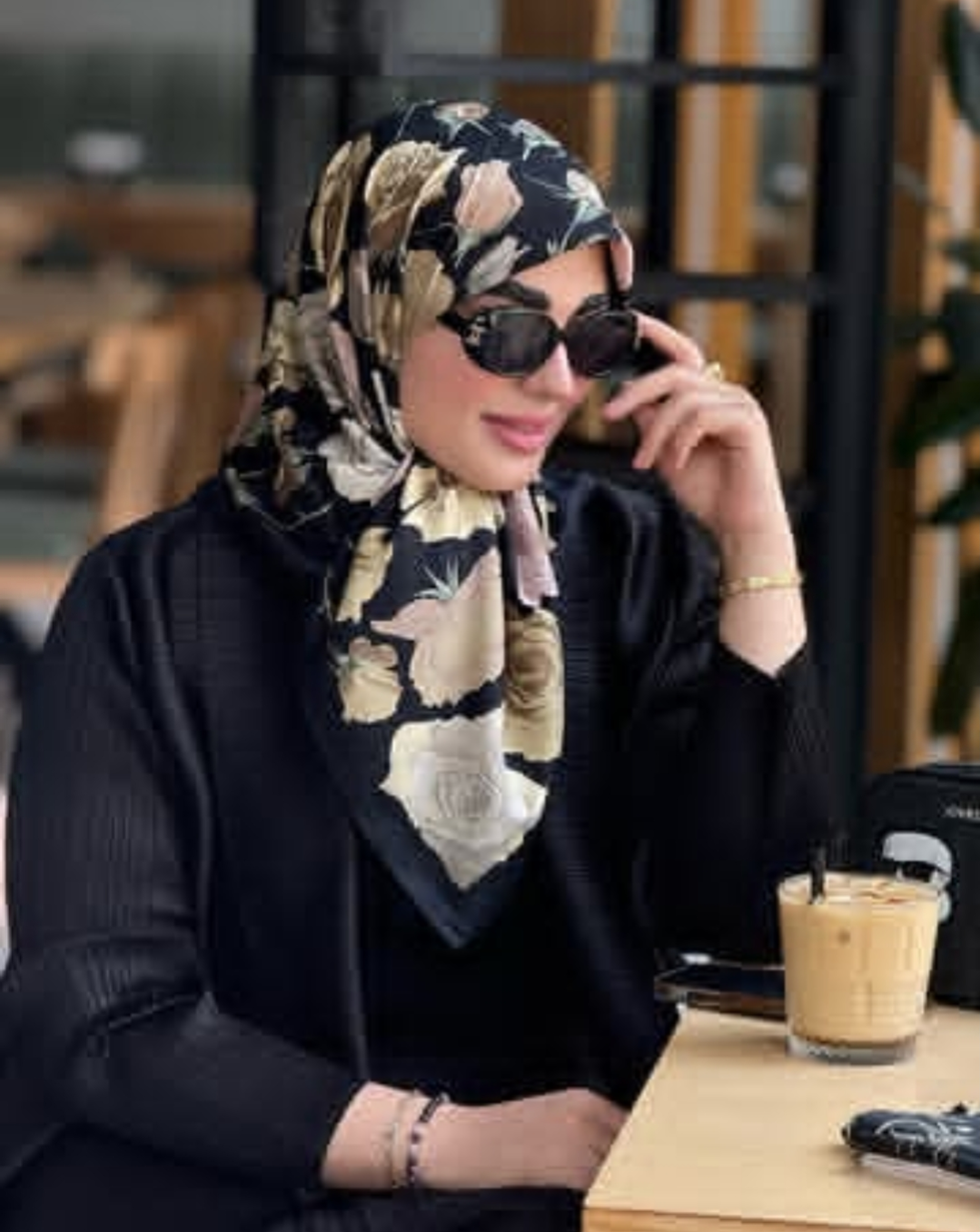 روسری ابریشم توئیل کجراه